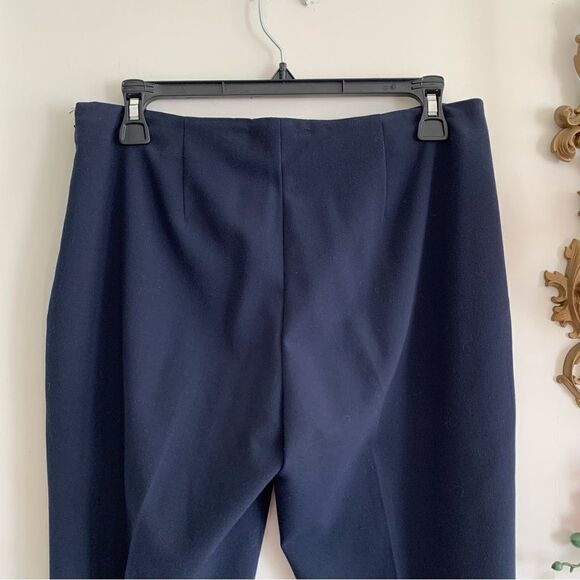 TAHARI BLUE STRIAGHT LEG PANTS - Picture 5 of 13